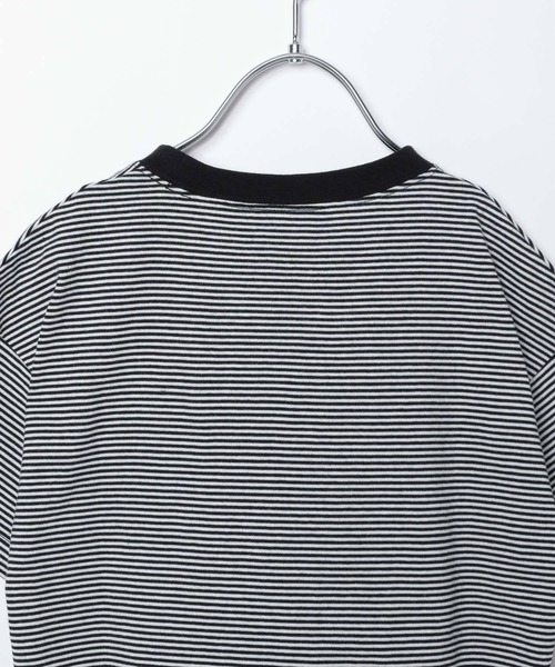 画像確認 セール】キッズ/ヘビロッTEEボーダー半袖/269167（Tシャツ