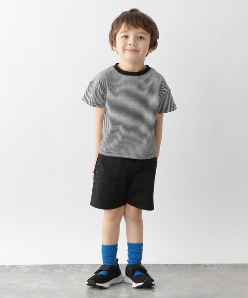 セール】キッズ/ヘビロッTEEボーダー半袖/269167（Tシャツ