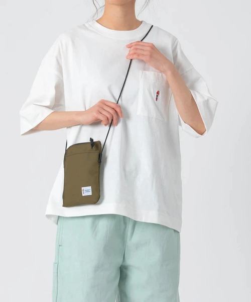 PARROTT CANVAS(パロットキャンバス)の「PARROTT CANVAS/パロットキャンバス ピットポーチ(ショルダーバッグ・レディース・ライトグレー/ブラック/カーキ・FREE)」の4枚目の写真