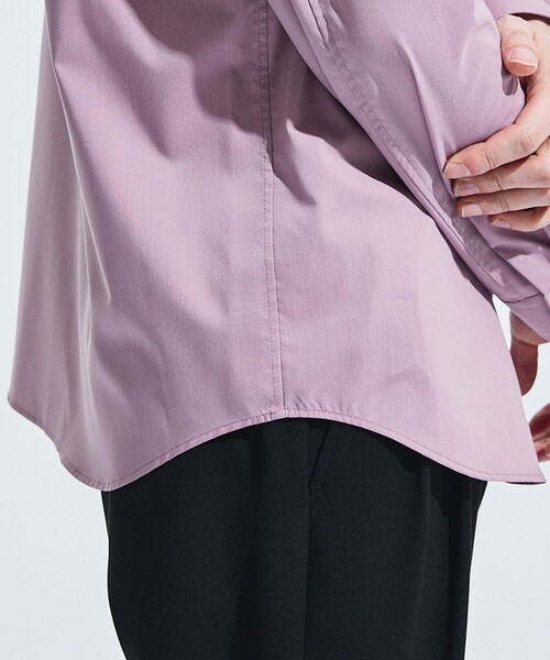 UNITED TOKYO(ユナイテッドトウキョウ)の「プレーンストレッチバンドカラーシャツ(シャツ/ブラウス・メンズ・ホワイト/ブラック/ピンク/ライトグリーン・1/2/3)」の7枚目の写真