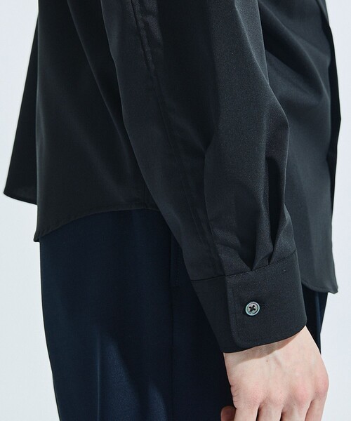 UNITED TOKYO(ユナイテッドトウキョウ)の「プレーンストレッチバンドカラーシャツ(シャツ/ブラウス・メンズ・ホワイト/ブラック/ピンク/ライトグリーン・1/2/3)」の20枚目の写真