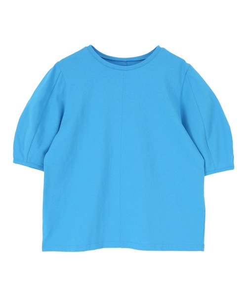 titivate（ティティベイト）の「デザインコクーンスリーブTシャツ（Tシャツ/カットソー・レディース・オフホワイト/オレンジ/ブルー/ブラック/ダークオレンジ/イエロー/グリーン・FREE）」の10枚目の写真