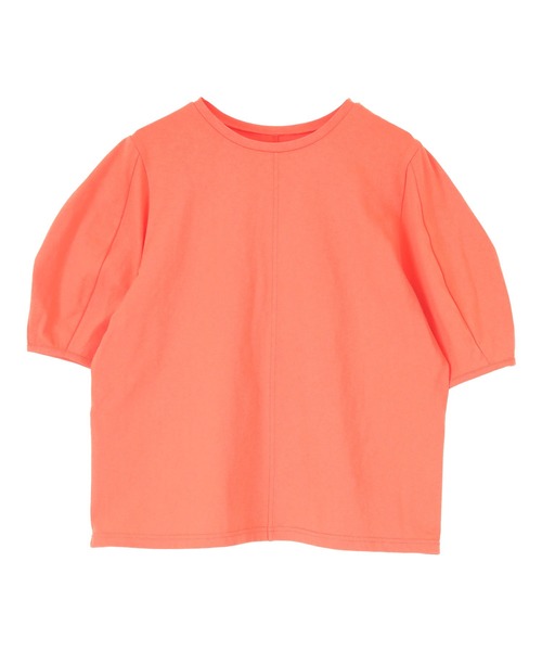 titivate（ティティベイト）の「デザインコクーンスリーブTシャツ（Tシャツ/カットソー・レディース・オフホワイト/オレンジ/ブルー/ブラック/ダークオレンジ/イエロー/グリーン・FREE）」の11枚目の写真