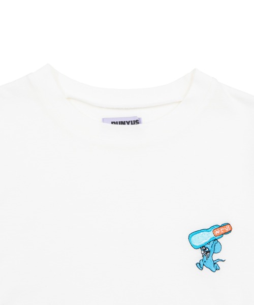 PUNYUS（プニュズ）の「ワンポイントＴ(ラムネ)（Tシャツ/カットソー・レディース・ホワイト/ブラック・1/2/4/3）」の12枚目の写真