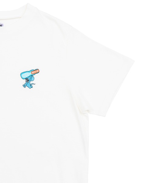 PUNYUS（プニュズ）の「ワンポイントＴ(ラムネ)（Tシャツ/カットソー・レディース・ホワイト/ブラック・1/2/4/3）」の7枚目の写真