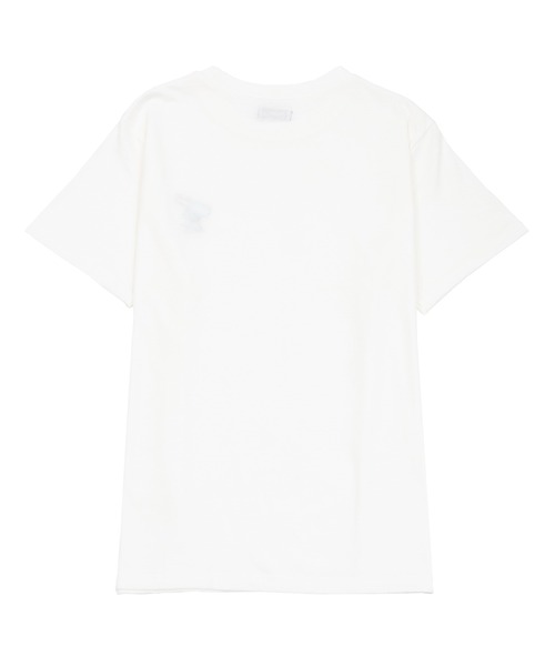 PUNYUS（プニュズ）の「ワンポイントＴ(ラムネ)（Tシャツ/カットソー・レディース・ホワイト/ブラック・1/2/4/3）」の8枚目の写真