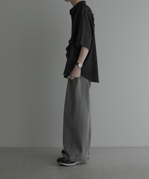 remer ルーズスタンダードタックワイドパンツ remer（リメール）の「loose standard tuck wide PT / ルーズ