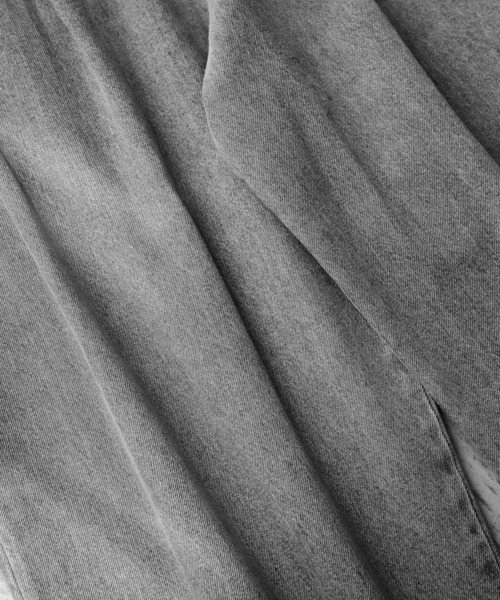 remer(リメール)の「loose stylish double tuck wide denim PT / ルーズスタイリッシュダブルタックワイドデニム(デニムパンツ・メンズ・ブラック/グレイッシュベージュ/サックスブルー/インディゴブルー・SMALL/MEDIUM/LARGE)」の12枚目の写真