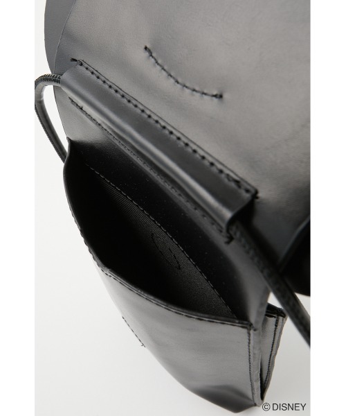 Disney SERIES CREATED by MUS(ディズニーシリーズクリエイテッドバイエムユーエス)の「MD MICKEY ポシェット(ショルダーバッグ・レディース・ブラック/カーキ・FREE)」の11枚目の写真
