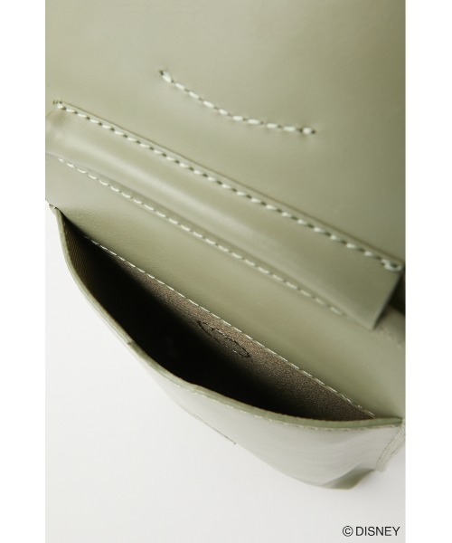 Disney SERIES CREATED by MUS(ディズニーシリーズクリエイテッドバイエムユーエス)の「MD MICKEY ポシェット(ショルダーバッグ・レディース・ブラック/カーキ・FREE)」の12枚目の写真