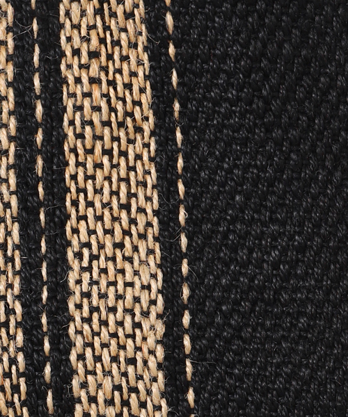 MAISON BENGAL（マイソンベンガル）の「【MAISON BENGAL/メゾンベンガル】ストライプバッグ（トートバッグ・レディース・ブラック/ホワイト・FREE）」の3枚目の写真