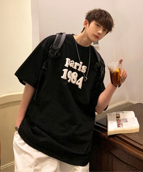 MGV(エムジーヴィー)の「”1984”発砲プリントTシャツ(Tシャツ/カットソー・メンズ・ホワイト/ブラック・MEDIUM/LARGE/X-LARGE)」の16枚目の写真