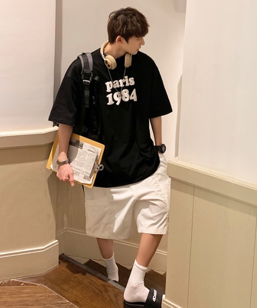 MGV(エムジーヴィー)の「”1984”発砲プリントTシャツ(Tシャツ/カットソー・メンズ・ホワイト/ブラック・MEDIUM/LARGE/X-LARGE)」の14枚目の写真