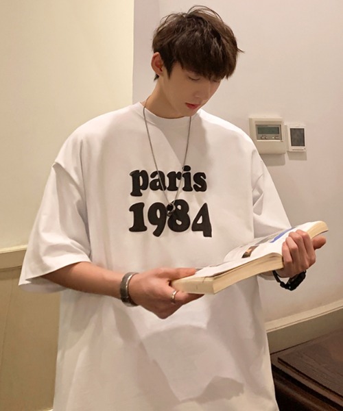 MGV(エムジーヴィー)の「”1984”発砲プリントTシャツ(Tシャツ/カットソー・メンズ・ホワイト/ブラック・MEDIUM/LARGE/X-LARGE)」の17枚目の写真