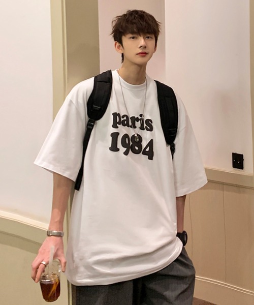 MGV(エムジーヴィー)の「”1984”発砲プリントTシャツ(Tシャツ/カットソー・メンズ・ホワイト/ブラック・MEDIUM/LARGE/X-LARGE)」の13枚目の写真