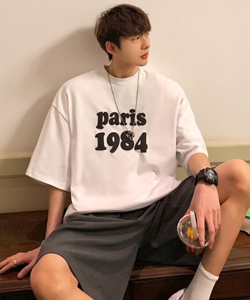 MGV(エムジーヴィー)の「”1984”発砲プリントTシャツ(Tシャツ/カットソー・メンズ・ホワイト/ブラック・MEDIUM/LARGE/X-LARGE)」の8枚目の写真