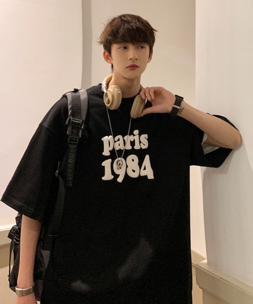 MGV(エムジーヴィー)の「”1984”発砲プリントTシャツ(Tシャツ/カットソー・メンズ・ホワイト/ブラック・MEDIUM/LARGE/X-LARGE)」の18枚目の写真