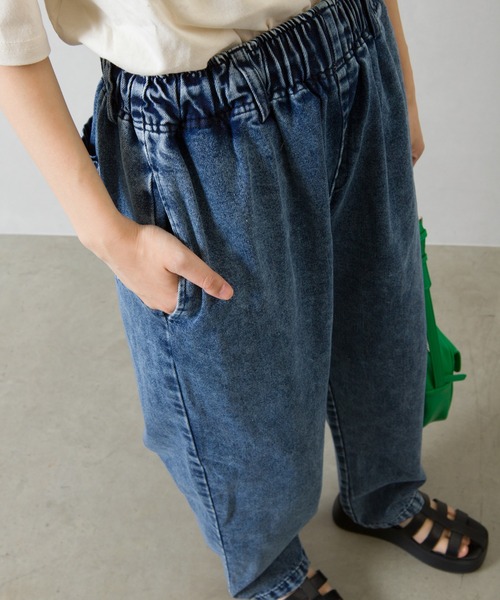 SpRay(スプレイ)の「デニムシェフワイドパンツ(デニムパンツ・レディース・ブラック/サックスブルー/ブルー系その他・SMALL/MEDIUM)」の11枚目の写真