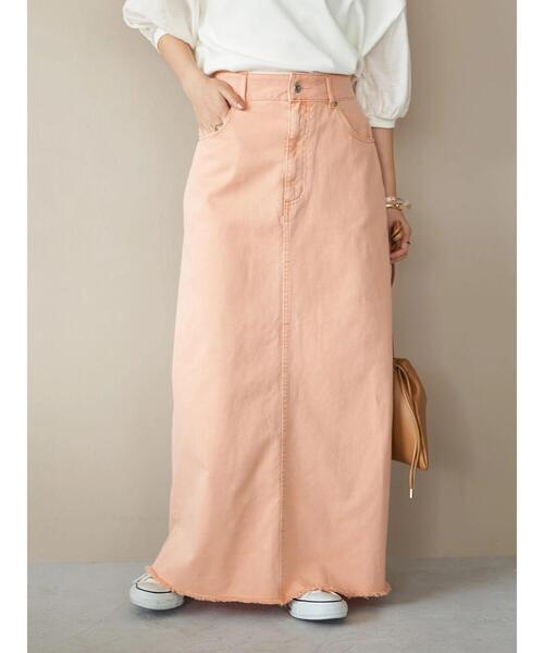 MHL. GARMENT DYE SKIRT 2 製品染めタックスカート MHL. - MHL. GARMENT DYE SKIRT 2 製品染めタックスカートの通販