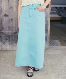 earth music&ecology | 製品染めスリットタイトスカート(スカート)