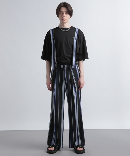 HARE（ハレ）の「サスツキランダムストライプパンツ(HARE)（その他