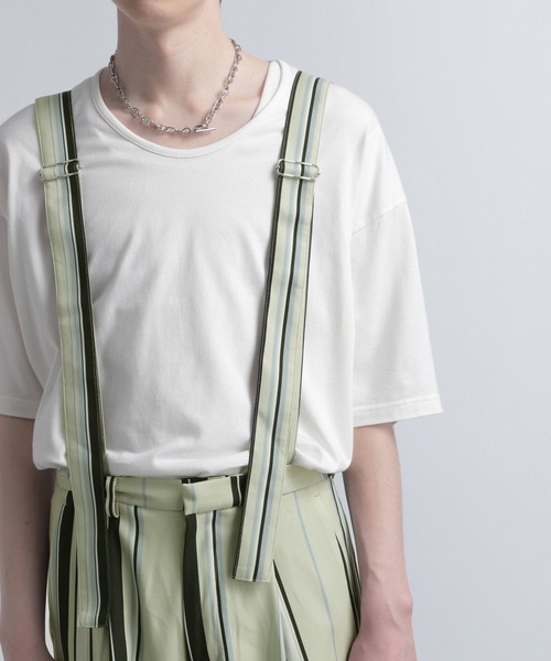 HARE(ハレ)の「サスツキランダムストライプパンツ(HARE)(その他パンツ・メンズ・ブラック/ベージュ/ブラウン/スカイブルー・FREE)」の18枚目の写真