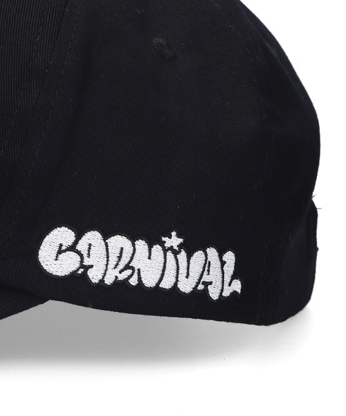 XLARGE(エクストララージ)の「XLARGE x CARNIVAL BOX BKK BEAR CAP/ ストリート ロゴ グラフィック キャップ 帽子(キャップ・メンズ・グリーン/ブラック/パープル/ネイビー・ONE SIZE)」の8枚目の写真