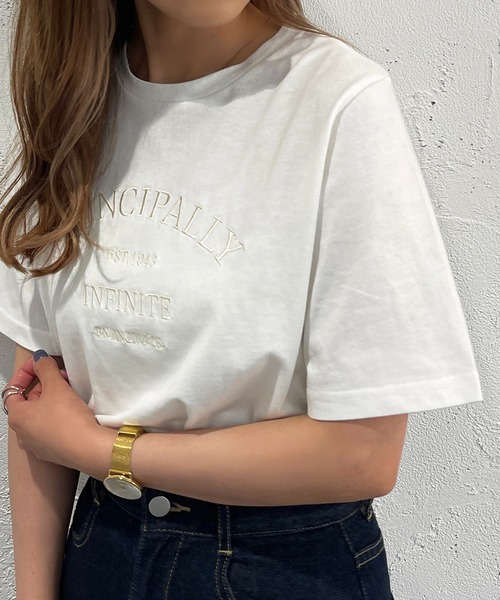 apres jour mignon(アプレジュールミニョン)の「アソートシュエットTシャツ3【ZOZOTOWN限定アイテム】(Tシャツ/カットソー・レディース・グリーン/その他/ホワイト系その他/ブラック系その他/ホワイト系その他2/ホワイト系その他3/ホワイト系その他4/ブラック系その他2/オフホワイト/ピンク/ブルー・X-LARGE/フリー)」の2枚目の写真