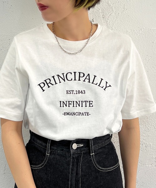 apres jour mignon(アプレジュールミニョン)の「アソートシュエットTシャツ3【ZOZOTOWN限定アイテム】(Tシャツ/カットソー・レディース・グリーン/その他/ホワイト系その他/ブラック系その他/ホワイト系その他2/ホワイト系その他3/ホワイト系その他4/ブラック系その他2/オフホワイト/ピンク/ブルー・X-LARGE/フリー)」の16枚目の写真