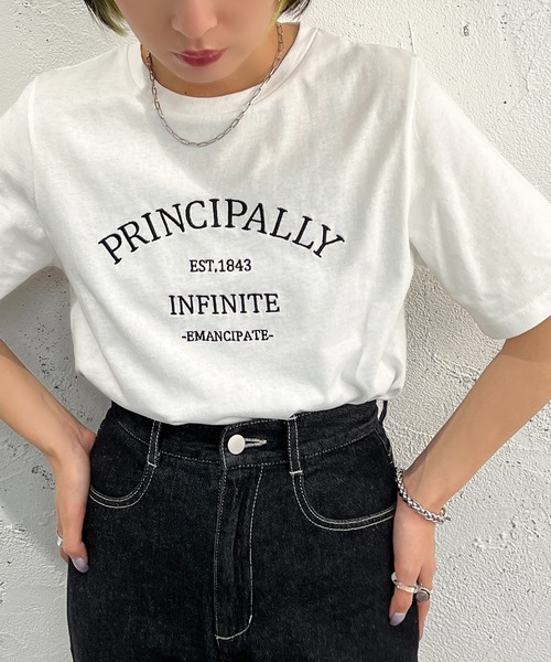 apres jour mignon(アプレジュールミニョン)の「アソートシュエットTシャツ3【ZOZOTOWN限定アイテム】(Tシャツ/カットソー・レディース・グリーン/その他/ホワイト系その他/ブラック系その他/ホワイト系その他2/ホワイト系その他3/ホワイト系その他4/ブラック系その他2/オフホワイト/ピンク/ブルー・X-LARGE/フリー)」の17枚目の写真