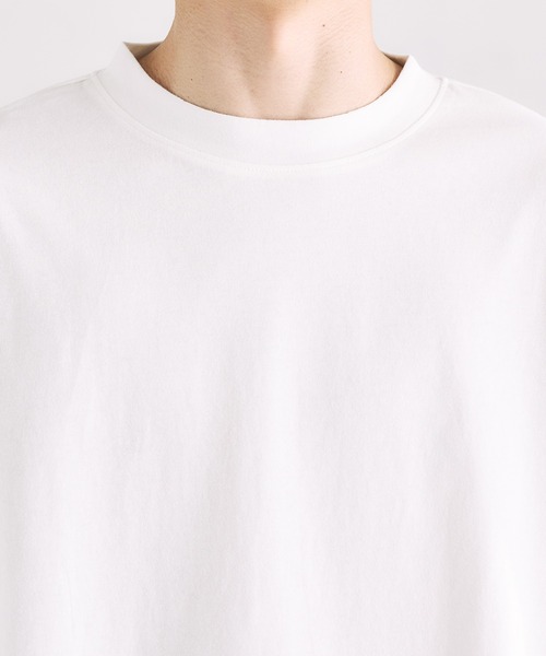 epnok（エプノック）の「ロールアップルーズTee（Tシャツ/カットソー・メンズ・チャコールグレー/オフホワイト/グレイッシュベージュ・SMALL/MEDIUM/LARGE）」の13枚目の写真