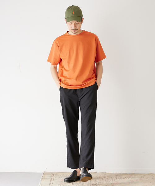 417 EDIFICE（フォーワンセブンエディフィス）の「【ウーリーオックス】アンクル イージーパンツ（その他パンツ・メンズ・チョコ/アイボリー/ネイビー/ブラック/オレンジ・MEDIUM/LARGE/SMALL）」の7枚目の写真