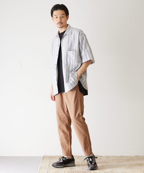 417 EDIFICE（フォーワンセブンエディフィス）の「【ウーリーオックス】アンクル イージーパンツ（その他パンツ・メンズ・チョコ/アイボリー/ネイビー/ブラック/オレンジ・MEDIUM/LARGE/SMALL）」の17枚目の写真