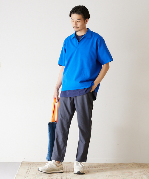 417 EDIFICE（フォーワンセブンエディフィス）の「【ウーリーオックス】アンクル イージーパンツ（その他パンツ・メンズ・チョコ/アイボリー/ネイビー/ブラック/オレンジ・MEDIUM/LARGE/SMALL）」の20枚目の写真