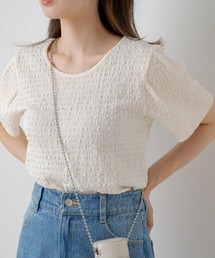 Kastane | カットジャガードTee(Tシャツ/カットソー)