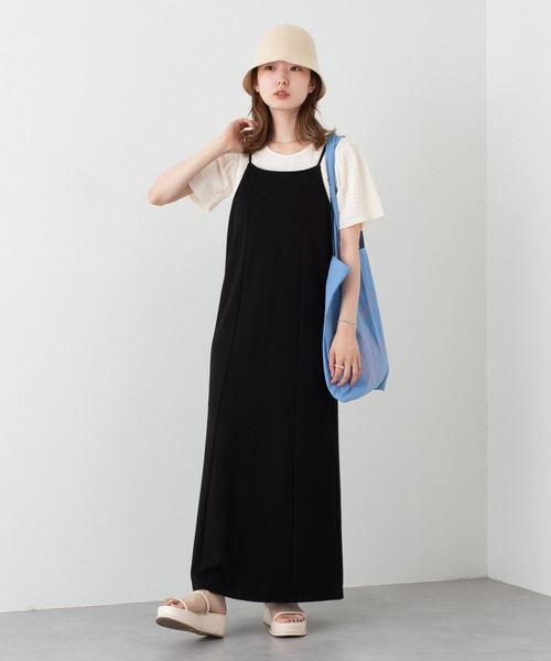 Kastane（カスタネ）の「カットジャガードTee（Tシャツ/カットソー・レディース・イエロー/グリーン/ブラック/アイボリー・FREE）」の11枚目の写真