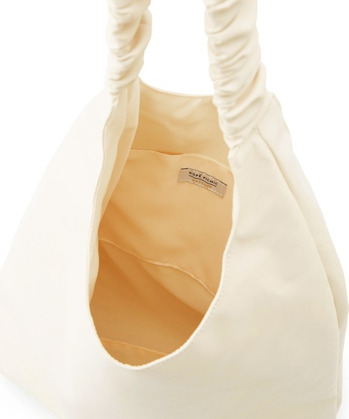 ROPE' PICNIC（ロペピクニック）の「洗えるシャーリングワンハンドルA4トートバッグ（トートバッグ・レディース・ブラック/シルバー/ホワイト系その他6・FREE）」の9枚目の写真