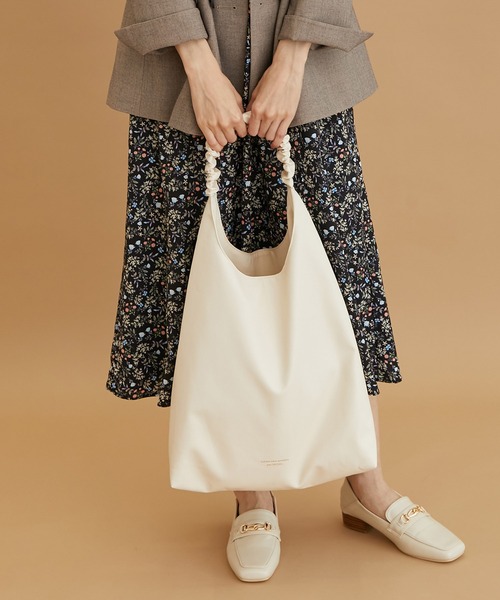 ROPE' PICNIC（ロペピクニック）の「洗えるシャーリングワンハンドルA4トートバッグ（トートバッグ・レディース・ブラック/シルバー/ホワイト系その他6・FREE）」の21枚目の写真