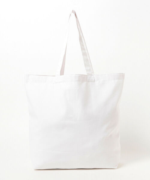 International Gallery BEAMS(インターナショナルギャラリービームス)の「Ryan Gander × International Gallery BEAMS / Didactease トートバッグ(トートバッグ・メンズ・ホワイト・ONE SIZE)」の3枚目の写真