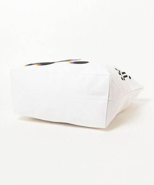 International Gallery BEAMS(インターナショナルギャラリービームス)の「Ryan Gander × International Gallery BEAMS / Didactease トートバッグ(トートバッグ・メンズ・ホワイト・ONE SIZE)」の4枚目の写真