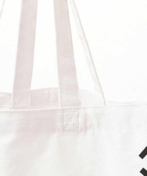 International Gallery BEAMS(インターナショナルギャラリービームス)の「Ryan Gander × International Gallery BEAMS / Didactease トートバッグ(トートバッグ・メンズ・ホワイト・ONE SIZE)」の5枚目の写真