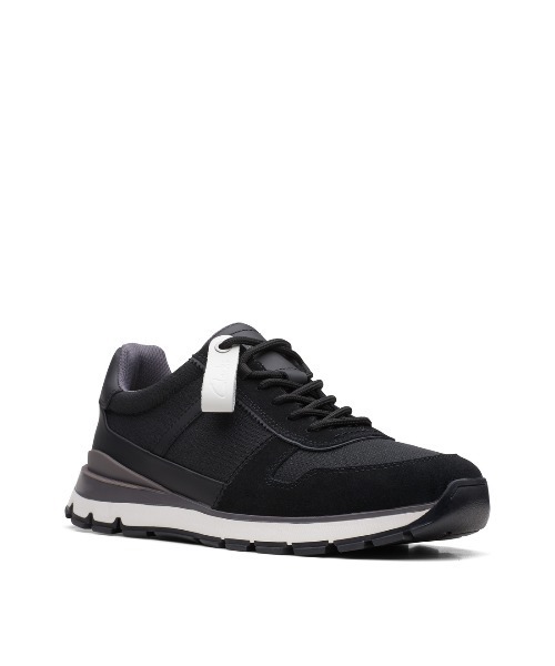 Clarks（クラークス）の「【ネット限定】 MoveLite Race / ムーブライトレース（ブラック）（スニーカー・メンズ・ブラック・UK10/UK7/UK8/UK9/UK6/UK6.5/UK7.5/UK8.5/UK9.5）」の2枚目の写真