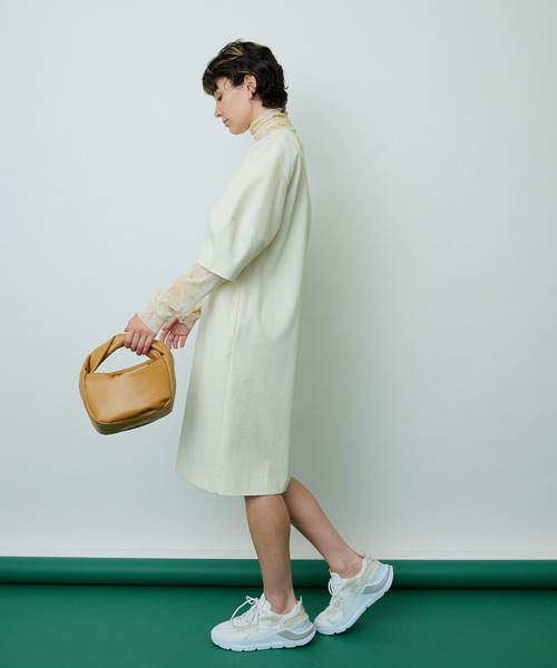 Whim Gazette（ウィムガゼット）の「【2.718】Twistハンドルバッグ（ハンドバッグ・レディース・ブラック/ピンク/キャメル/ベビーピンク/シャンパン・FREE）」の8枚目の写真