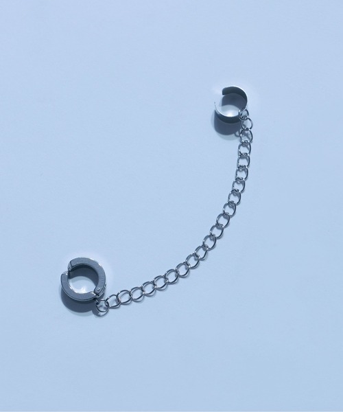 Ellno Loset(エルノロゼット)の「チェーンイヤカフ(イヤーカフ・メンズ・A/B・FREE)」の5枚目の写真