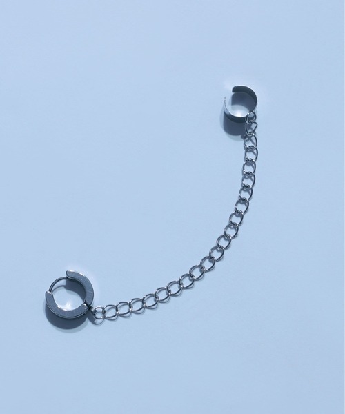 Ellno Loset(エルノロゼット)の「チェーンイヤカフ(イヤーカフ・メンズ・A/B・FREE)」の6枚目の写真