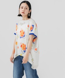Paradise Picnic（パラダイスピクニック）の「gru.rond オレンジドレープT（Tシャツ/カットソー）」