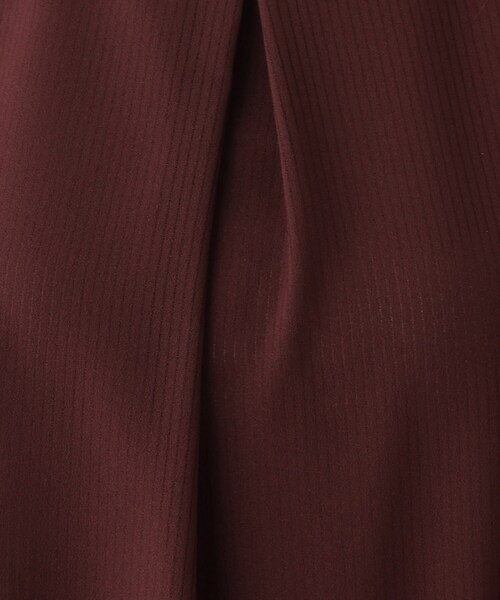 index(インデックス)の「◆シアーストライプブラウス【WEB限定サイズ】(シャツ/ブラウス・レディース・ネイビー/ボルドー/オフホワイト/ピンクベージュ・38/40/42/36)」の16枚目の写真