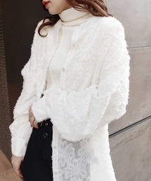 CORNERS | シアーフラワーブラウス(シャツ/ブラウス)