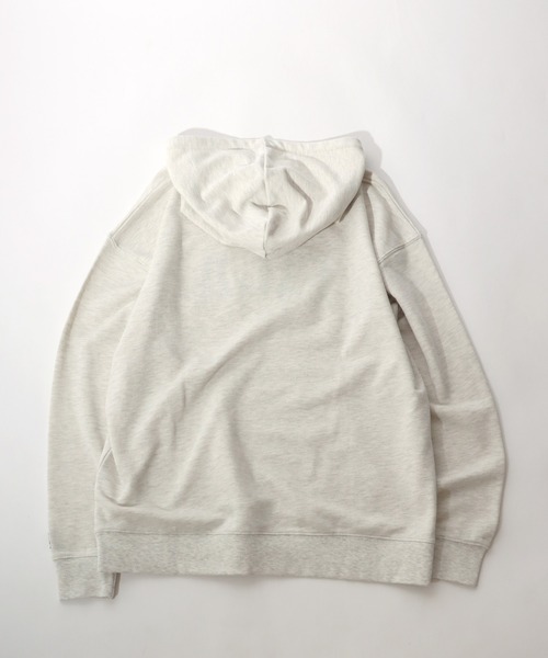 FILA（フィラ）の「FILA（フィラ）サガラワッペン刺繍カレッジロゴスウェットパーカー/フーディー（パーカー・メンズ・スミクロ/ダークグリーン/ネイビー/アッシュグレー・M/L/LL）」の7枚目の写真