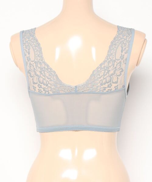 SNIDEL HOME(スナイデルホーム)の「レースプッシュアップナイトブラ(ナイトブラ・レディース・ピンク/ブルー/モカ・1/2/0)」の7枚目の写真